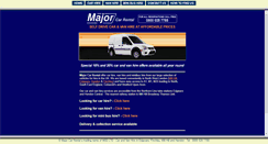 Desktop Screenshot of majorcarrental.com